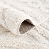 Vloerkleed Focus Basic - Rond - Hoogpolig - Fluffy  - Scandinavisch - Multikleur