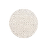 Vloerkleed Focus Basic - Rond - Hoogpolig - Fluffy  - Scandinavisch - Multikleur