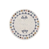 Vloerkleed Focus Anime - Rond - Hoogpolig - Fluffy - Scandinavisch - Multikleur Creme