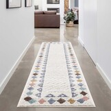 Vloerkleed Focus Anime - Hoogpolig - Fluffy  - Scandinavisch - Multikleur Creme