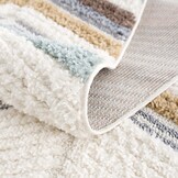 Vloerkleed Focus Molly - Rond - Hoogpolig - Fluffy - Scandinavisch - Multi
