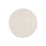 Vloerkleed Focus Style - Rond - Hoogpolig - Fluffy - Scandinavisch - Creme