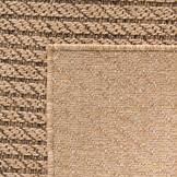 Timber Style Buitenkleed – Indoor & Outdoor, Jute-Look Vloerkleed, Weerbestendig, Tuin, Balkonkleed - Beige