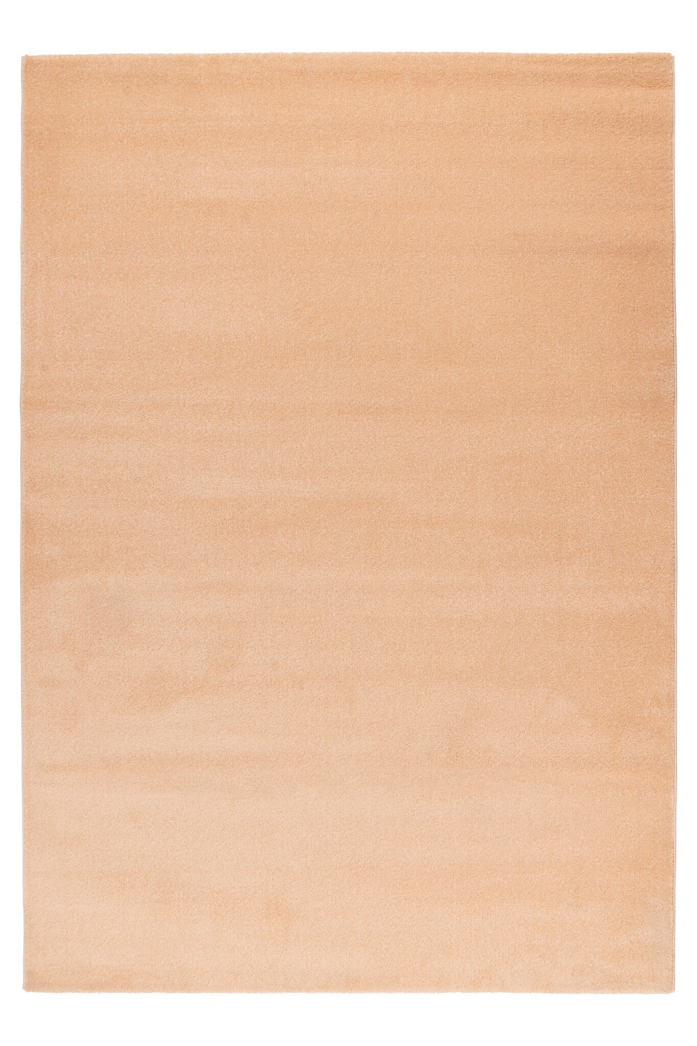 Trendy Home Uni - Modern Vloerkleed - Effen, Laagpolig, Velours, Hoge dichtheid, Soft Touch - Perzik Oranje