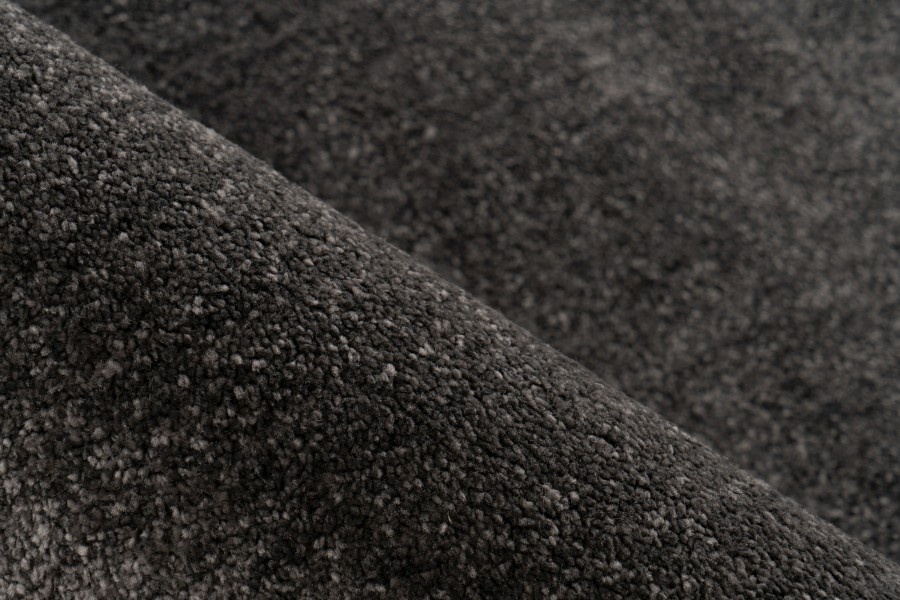 Trendy Home Uni - Modern Vloerkleed - Effen, Laagpolig, Velours, Hoge dichtheid, Soft Touch - Grijs