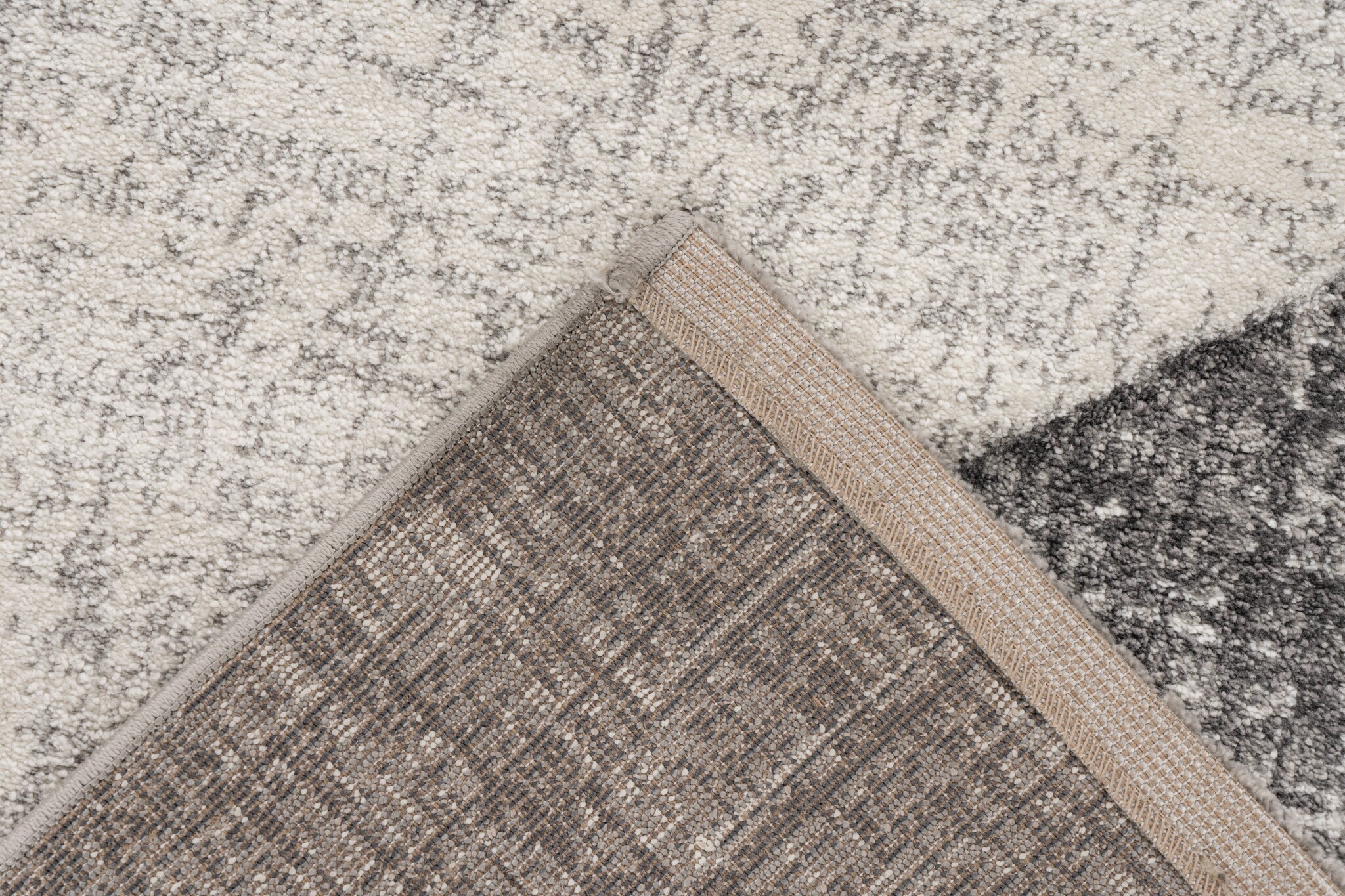 Trendy Home Abstract - Modern Vloerkleed - Laagpolig, Hoge dichtheid, Soft Touch - Beige Creme