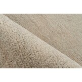 Comfy Soft - Luxe Effen Vloerkleed - Laagpolig - 100% Polyester, Katoenen Rug, Soft Touch - Creme Wit