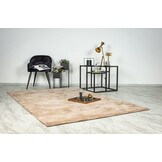 Comfy Soft - Luxe Effen Vloerkleed - Laagpolig - 100% Polyester, Katoenen Rug, Soft Touch - Beige