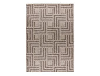 Casa Milano - Buitenkleed – Indoor & Outdoor, Sisal-Look Vloerkleed, Weerbestendig, Tuin, Balkonkleed - Taupe