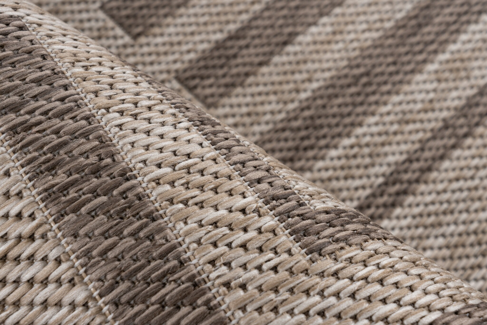Casa Milano Sisal-Look Buitenkleed Taupe