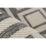 Casa Milano - Buitenkleed – Indoor & Outdoor, Sisal-Look Vloerkleed, Weerbestendig, Tuin, Balkonkleed - Creme