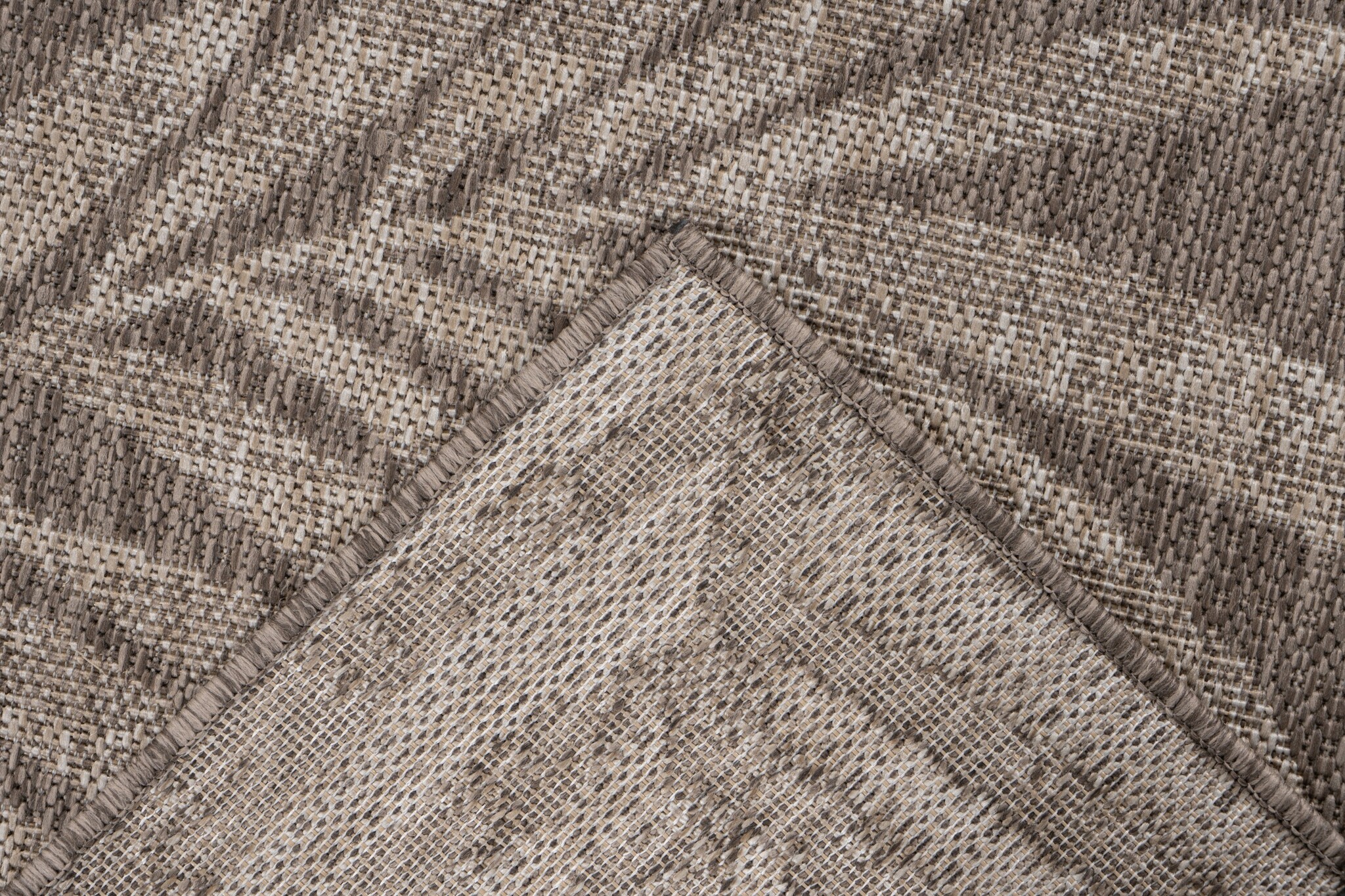 Casa Floral Sisal-Look Buitenkleed Taupe