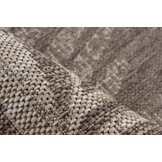 Casa Floral - Buitenkleed – Indoor & Outdoor, Sisal-Look Vloerkleed, Weerbestendig, Tuin, Balkonkleed - Taupe