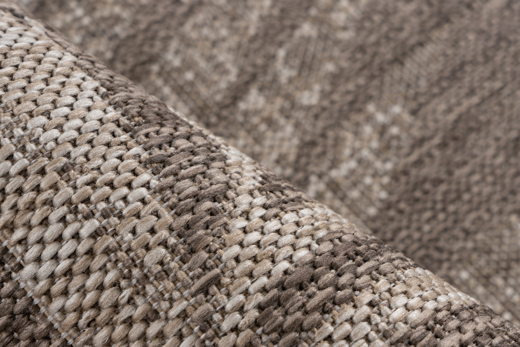 Casa Floral Sisal-Look Buitenkleed Taupe