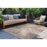 Casa Floral Sisal-Look Buitenkleed Taupe