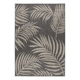Casa Floral Sisal-Look Buitenkleed Grijs
