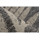 Casa Floral Sisal-Look Buitenkleed Grijs