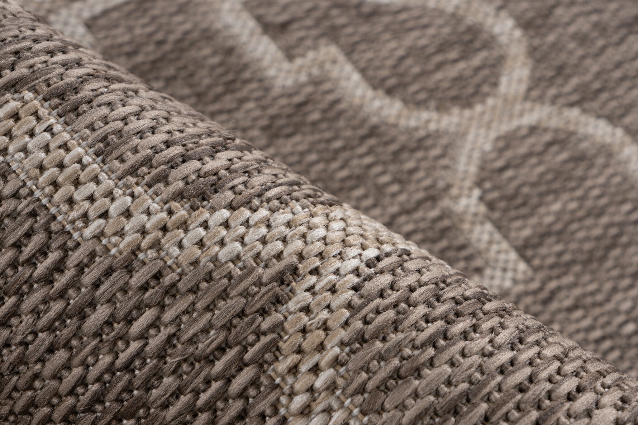 Casa Oriental Sisal-Look Buitenkleed Taupe