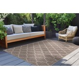 Casa Oriental Sisal-Look Buitenkleed Taupe
