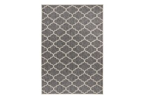 Casa Oriental - Buitenkleed – Indoor & Outdoor, Sisal-Look Vloerkleed, Weerbestendig, Tuin, Balkonkleed - Grijs