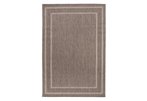 Casa Home - Buitenkleed – Indoor & Outdoor, Sisal-Look Vloerkleed, Weerbestendig, Tuin, Balkonkleed - Taupe