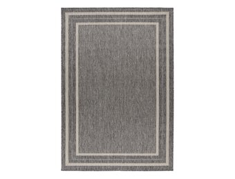 Casa Home - Buitenkleed – Indoor & Outdoor, Sisal-Look Vloerkleed, Weerbestendig, Tuin, Balkonkleed - Grijs