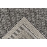 Casa Home - Buitenkleed – Indoor & Outdoor, Sisal-Look Vloerkleed, Weerbestendig, Tuin, Balkonkleed - Grijs