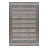 Casa Buitenkleed – Indoor & Outdoor, Sisal-Look Vloerkleed, Weerbestendig, Tuin, Balkonkleed - Grijs