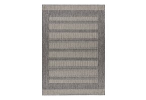 Casa Buitenkleed – Indoor & Outdoor, Sisal-Look Vloerkleed, Weerbestendig, Tuin, Balkonkleed - Grijs