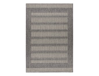 Casa Buitenkleed – Indoor & Outdoor, Sisal-Look Vloerkleed, Weerbestendig, Tuin, Balkonkleed - Grijs