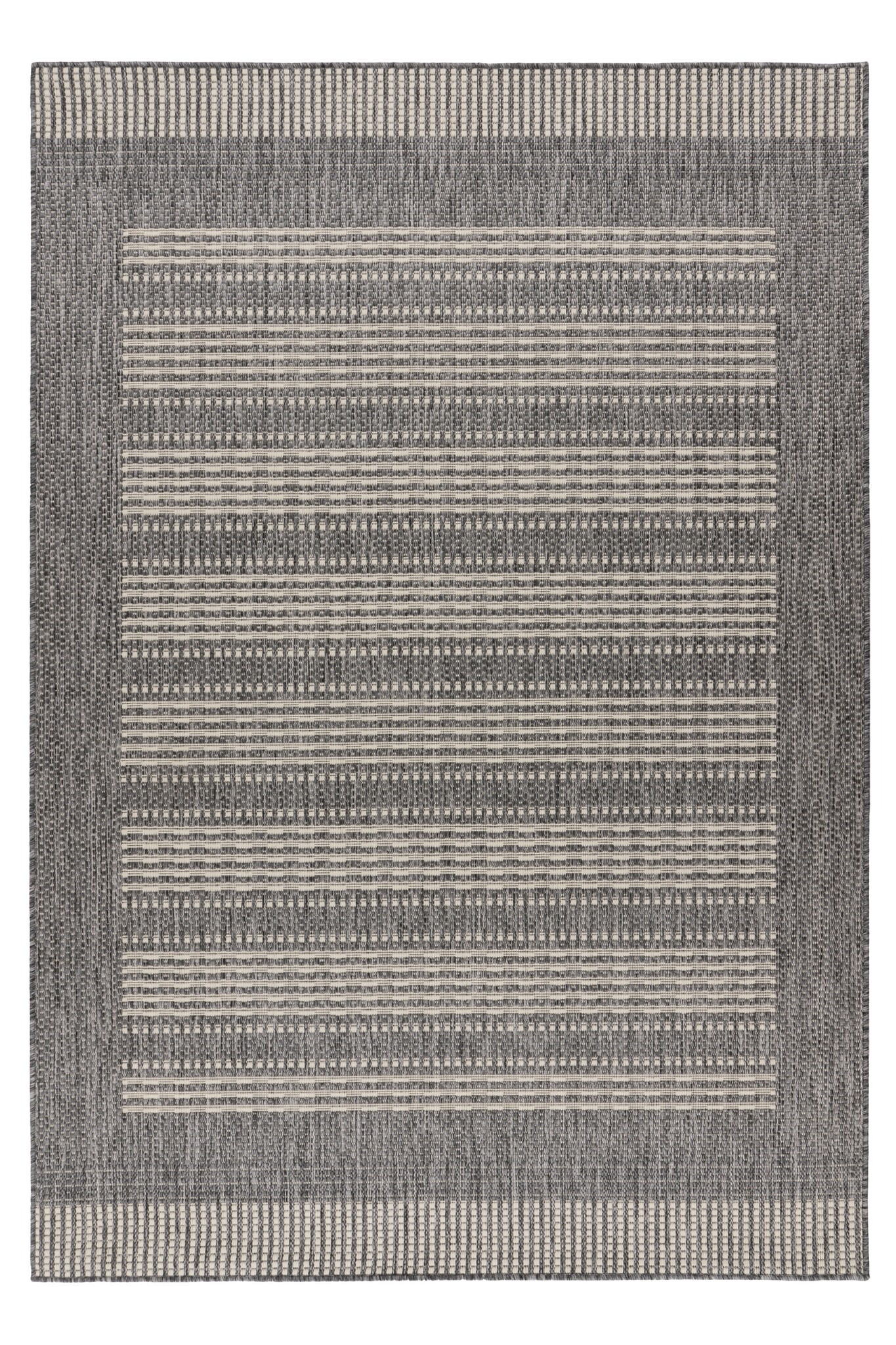 Casa Sisal-Look Buitenkleed Grijs