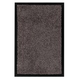 Droogloopmat Amsterdam - Deurmat Binnen – 100% Polyamide, Sterk & Duurzaam - Grijs