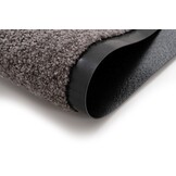 Droogloopmat Amsterdam - Deurmat Binnen – 100% Polyamide, Sterk & Duurzaam - Grijs