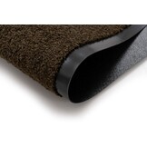 Droogloopmat Amsterdam - Deurmat Binnen – 100% Polyamide, Sterk & Duurzaam - Bruin