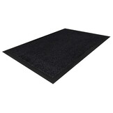 Droogloopmat Amsterdam - Deurmat Binnen – 100% Polyamide, Sterk & Duurzaam - Zwart