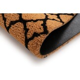 Kokosmat Porto – Deurmat Buiten - 100% Kokosvezel, Natuurlijk & Slijtvast, Stevige PVC Rug - Natuur