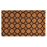 Kokosmat Porto – Deurmat Buiten - 100% Kokosvezel, Natuurlijk & Slijtvast, Stevige PVC Rug - Natuur