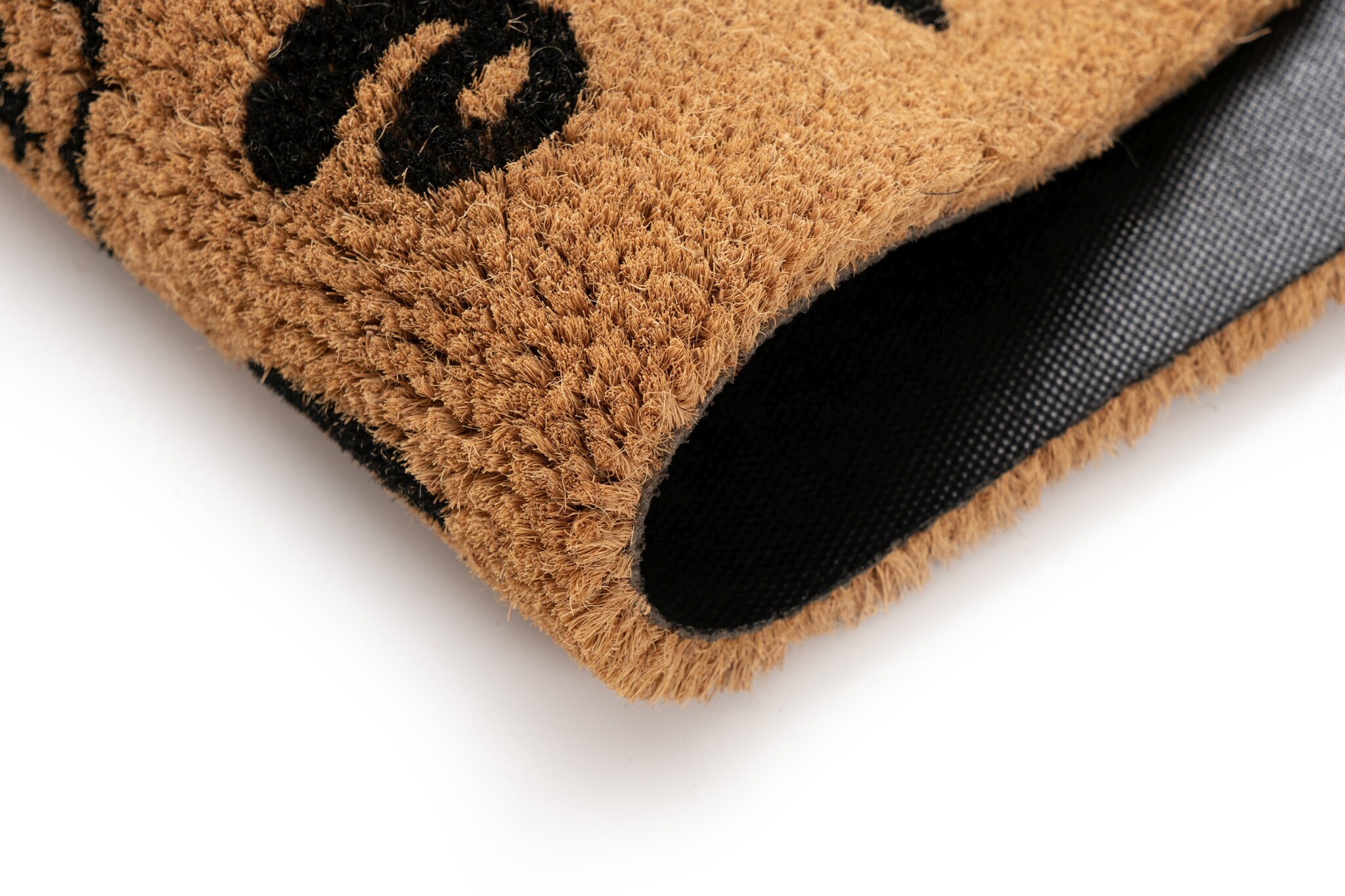Kokosmat Porto – Deurmat Buiten - 100% Kokosvezel, Natuurlijk & Slijtvast, Stevige PVC Rug - Natuur