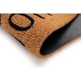 Kokosmat Porto – Deurmat Buiten - 100% Kokosvezel, Natuurlijk & Slijtvast, Stevige PVC Rug - Natuur