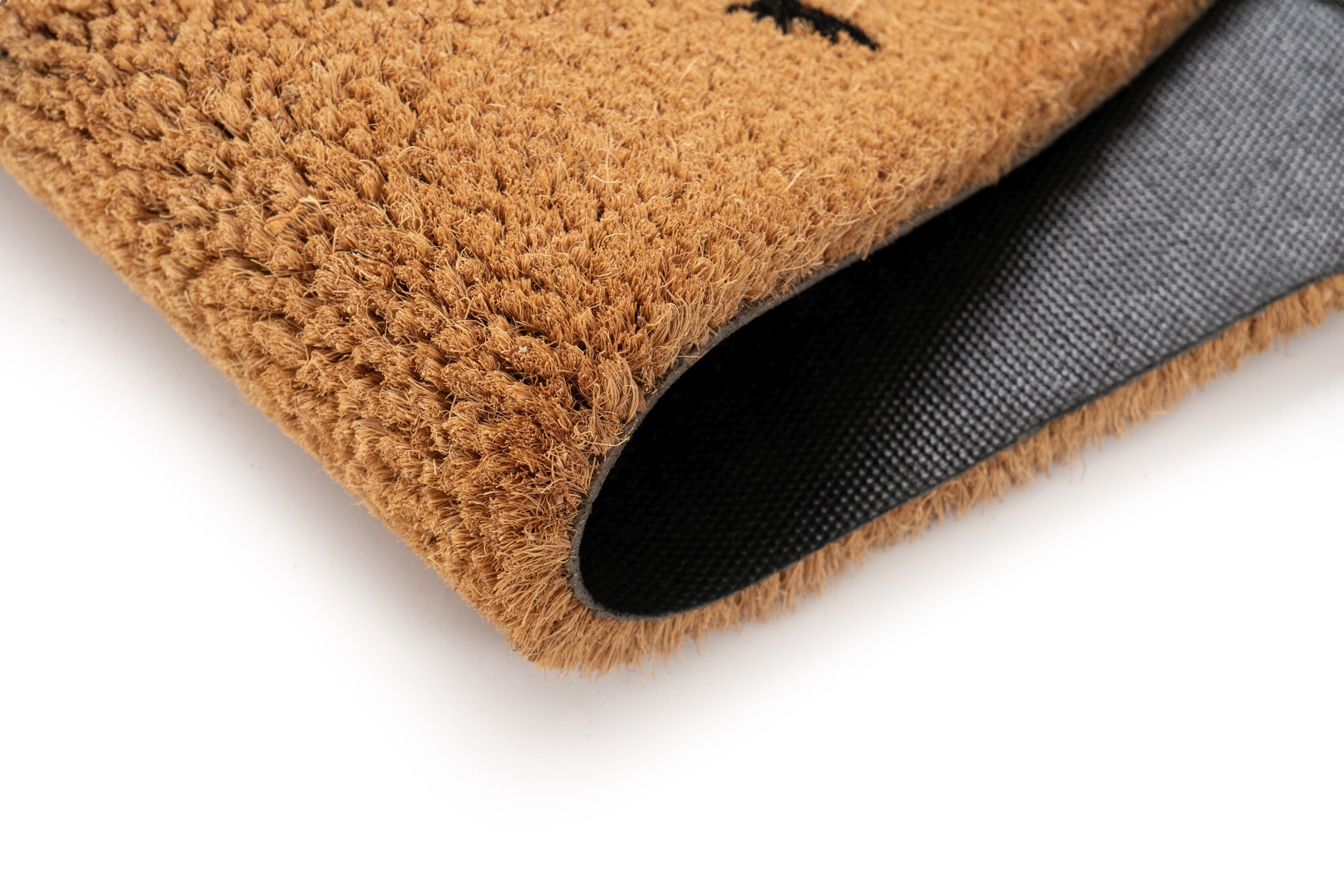 Kokosmat Porto – Deurmat Buiten - 100% Kokosvezel, Natuurlijk & Slijtvast, Stevige PVC Rug - Natuur