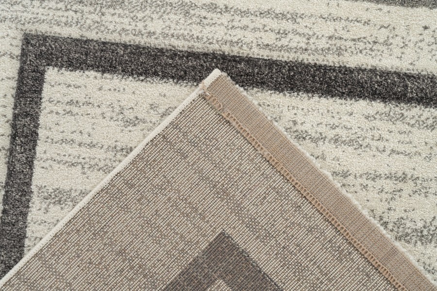 Trendy Home Loom - Modern Vloerkleed - Abstract, Laagpolig, Hoge dichtheid, Soft Touch - Beige Creme