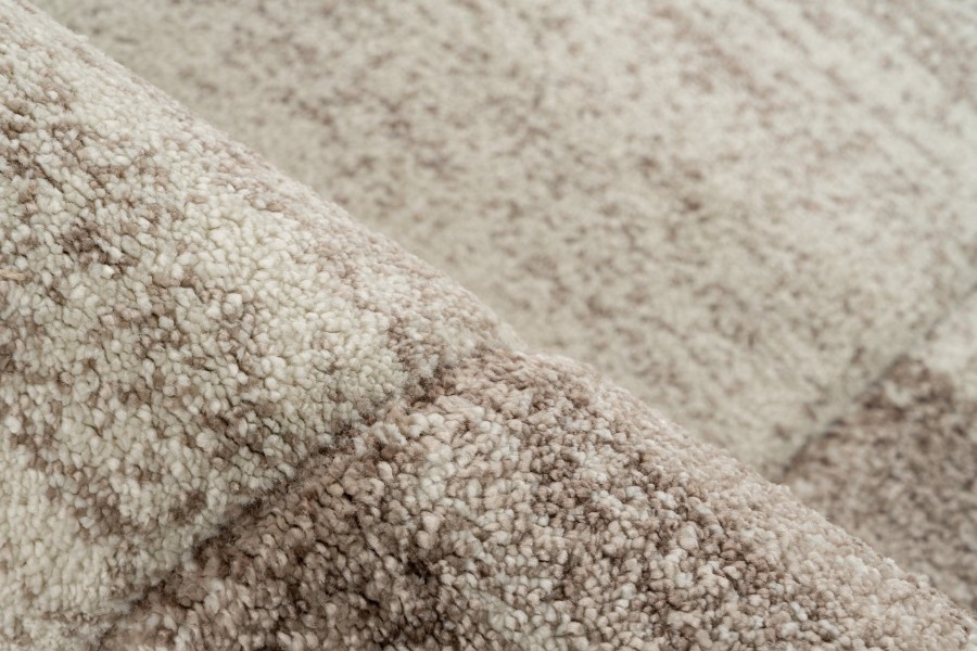 Trendy Home - Modern Vloerkleed - Abstract, Laagpolig, Hoge dichtheid, Soft Touch - Beige Creme