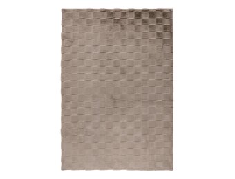 Soul Soft - Fluffy Vloerkleed - 3D Effect, Hoogpolig, 100% Polyester, Super Soft Touch - Taupe
