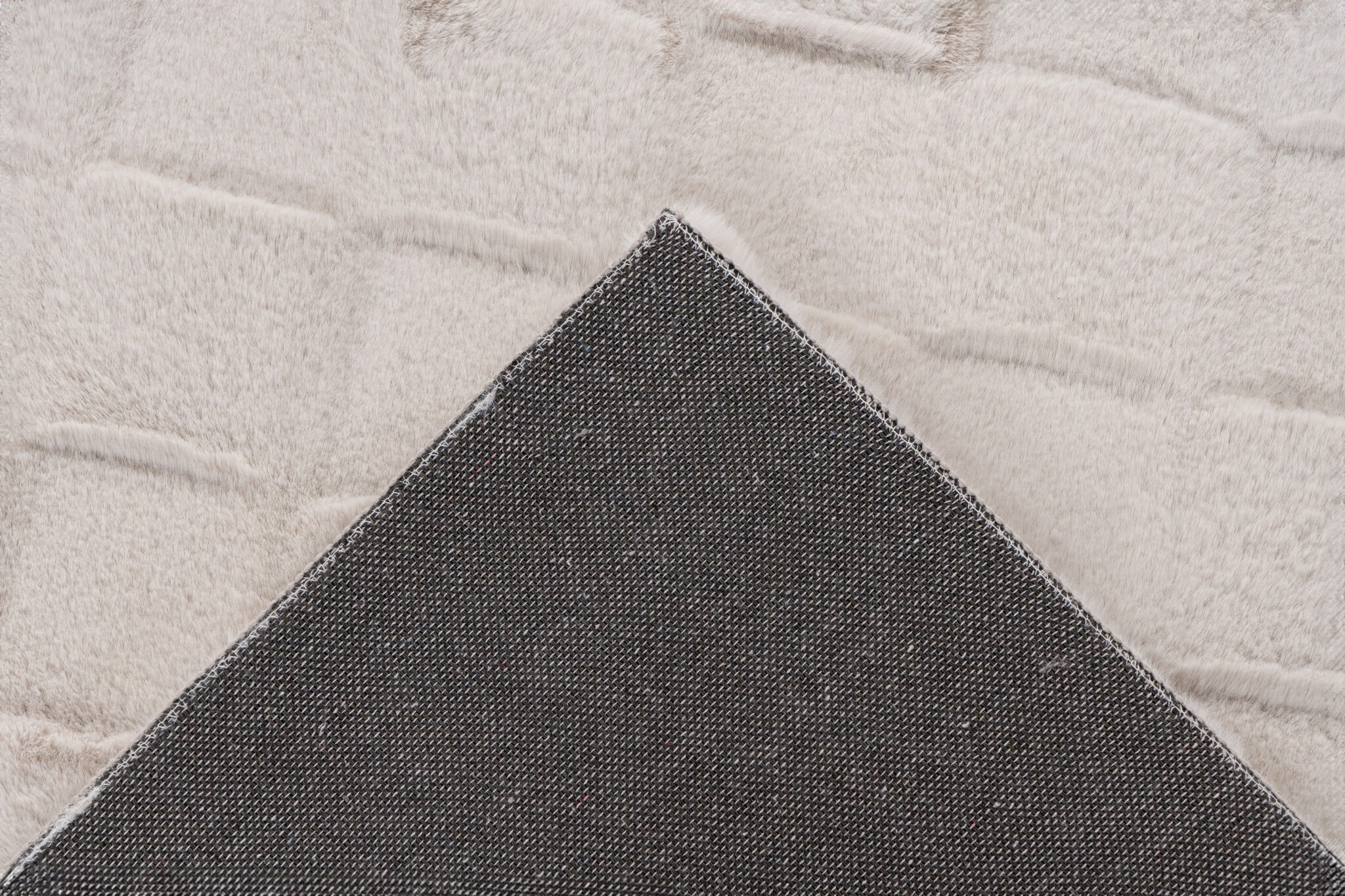 Soul Soft - Fluffy Vloerkleed - 3D Effect, Hoogpolig, 100% Polyester, Super Soft Touch - Licht Taupe