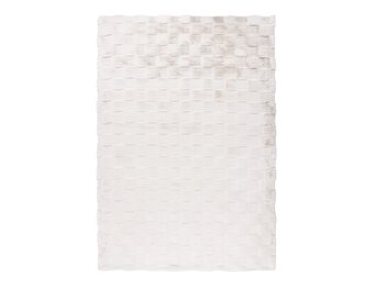 Soul Soft - Fluffy Vloerkleed - 3D Effect, Hoogpolig, 100% Polyester, Super Soft Touch - Creme