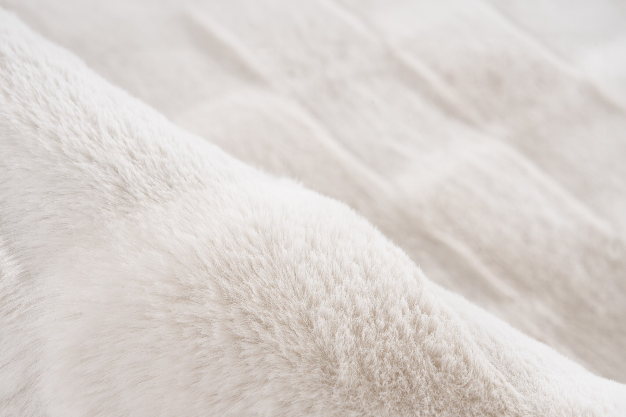 Soul Soft - Fluffy Vloerkleed - 3D Effect, Hoogpolig, 100% Polyester, Super Soft Touch - Creme