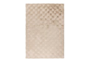 Soul Soft - Fluffy Vloerkleed - 3D Effect, Hoogpolig, 100% Polyester, Super Soft Touch - Beige