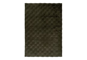 Soul Soft - Fluffy Vloerkleed - 3D Effect, Hoogpolig, 100% Polyester, Super Soft Touch - Groen