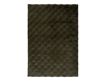 Soul Soft - Fluffy Vloerkleed - 3D Effect, Hoogpolig, 100% Polyester, Super Soft Touch - Groen