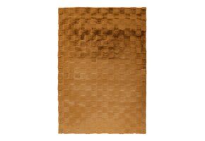 Soul Soft - Fluffy Vloerkleed - 3D Effect, Hoogpolig, 100% Polyester, Super Soft Touch - Geel Goud